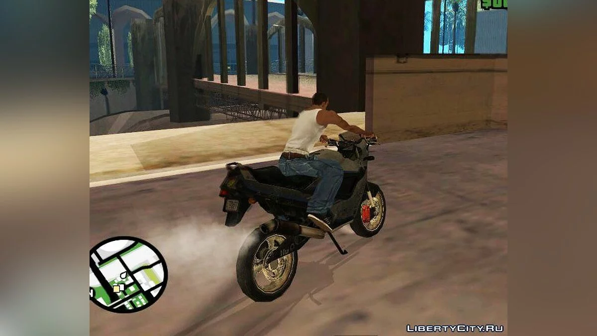 Мотоцикл из Modern Warfare 2 / جي تي إيه سان أندرياس