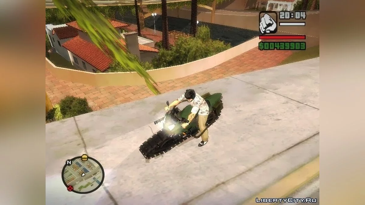 Panzercycle from Mercenaries 2: World in Flames / GTA San Andreas