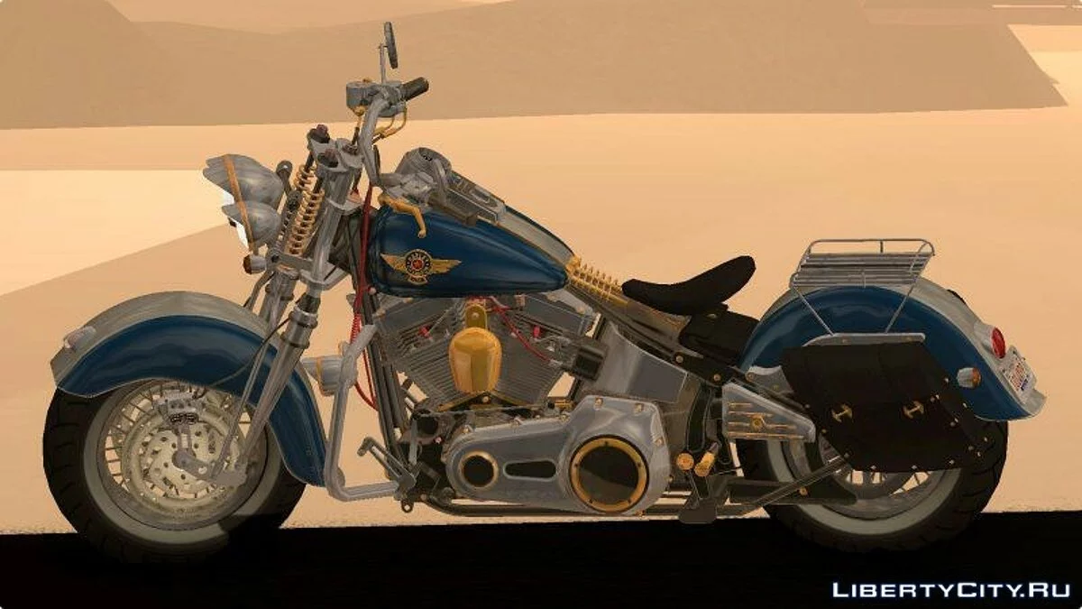 Harley Davidson Fat Boy Lo Vintage  / GTA San Andreas