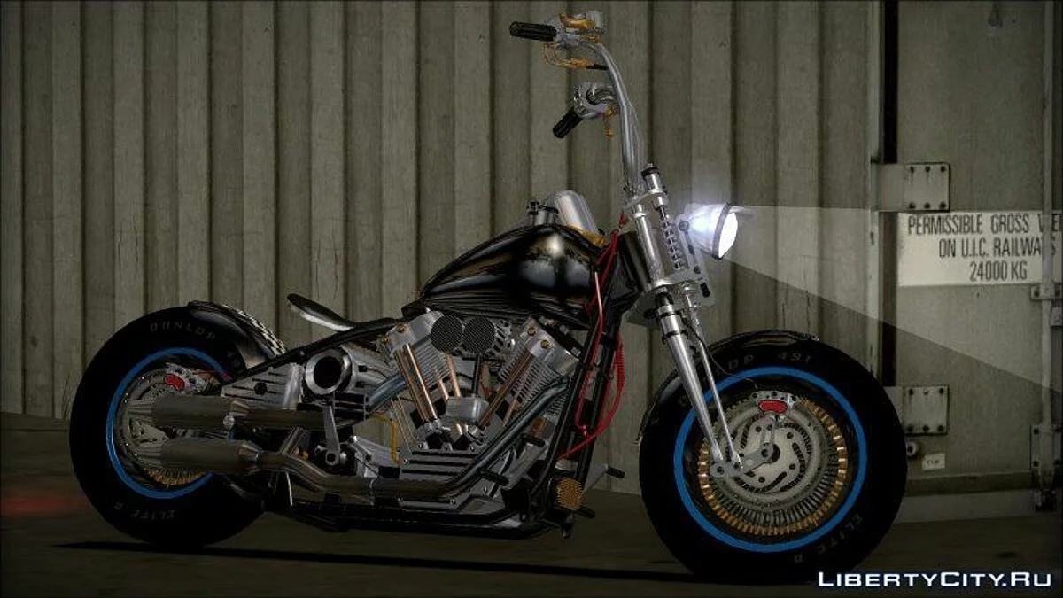 Harley-Davidson Knucklehead v2 / GTA San Andreas