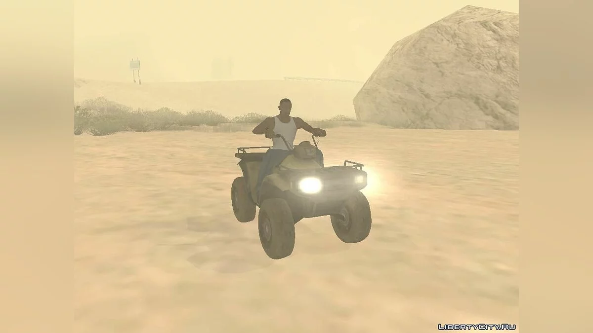 Квадроцикл ATV из Battlefield 2: Special Forces / GTA San Andreas