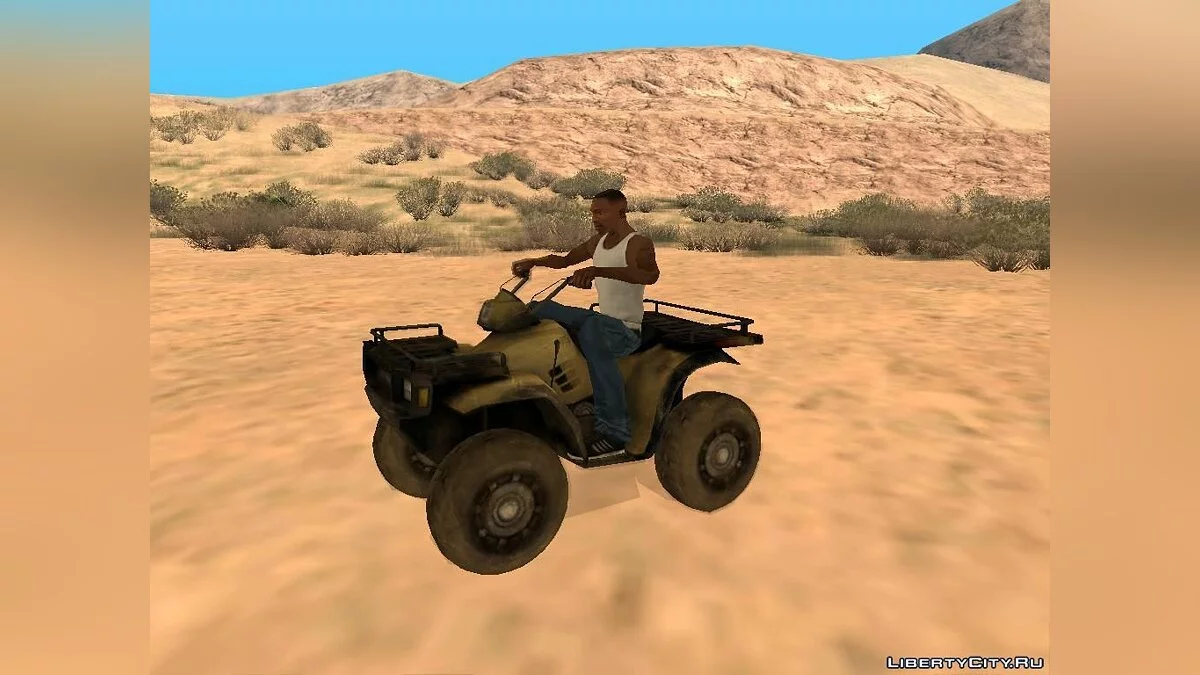 Квадроцикл ATV из Battlefield 2: Special Forces / GTA San Andreas