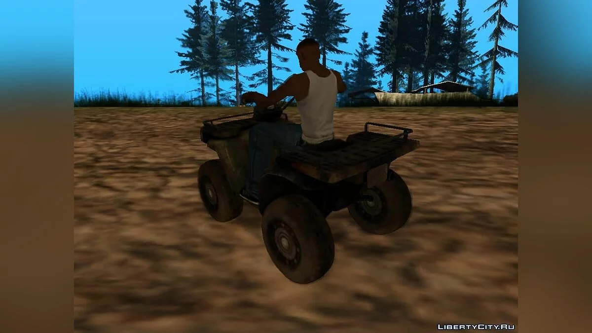 Квадроцикл ATV из Battlefield 2: Special Forces / GTA San Andreas