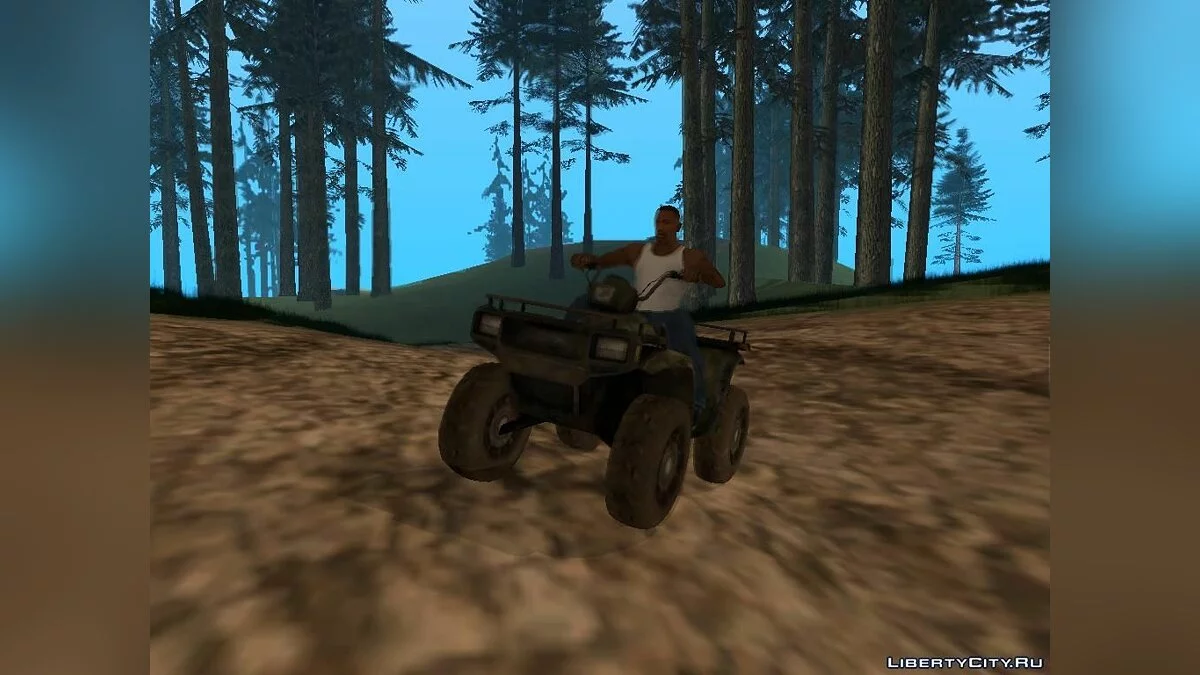 Квадроцикл ATV из Battlefield 2: Special Forces / GTA San Andreas