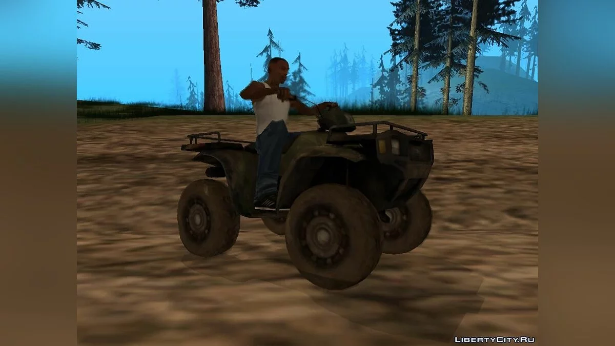 Квадроцикл ATV из Battlefield 2: Special Forces / GTA San Andreas