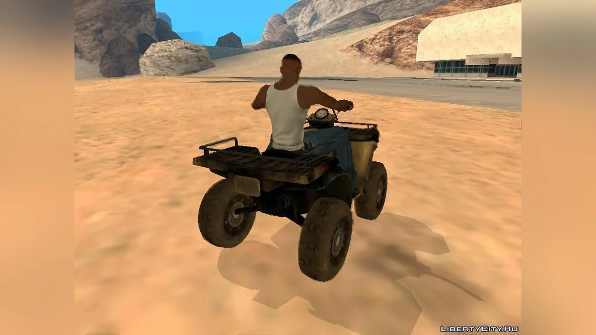 Квадроцикл ATV из Battlefield 2: Special Forces / GTA San Andreas