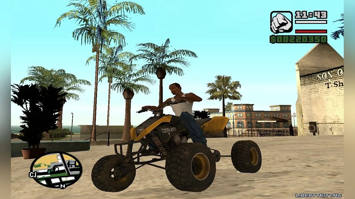 Трайк і Квадроцикл з гри: Ravaged / GTA San Andreas