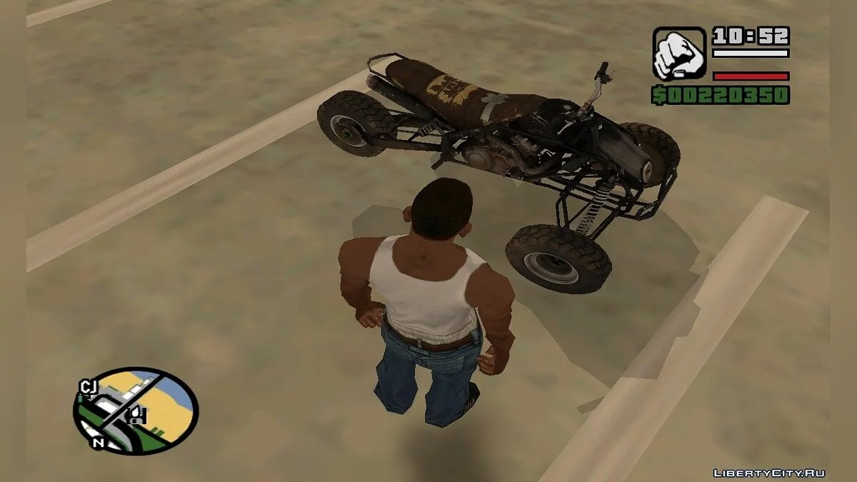 Трайк і Квадроцикл з гри: Ravaged / GTA San Andreas