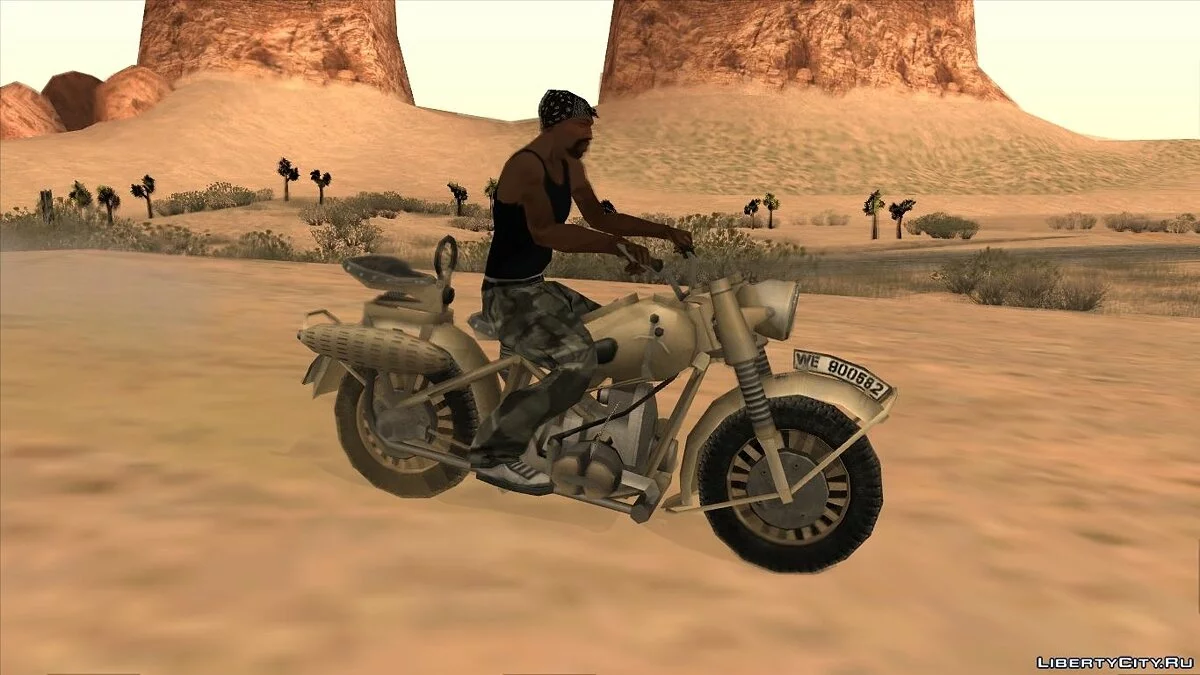 BMW R75 без коляски из FH2 / GTA San Andreas