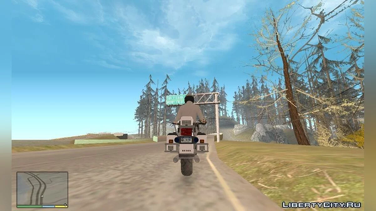 Motocicleta de policía GTA V / GTA San Andreas