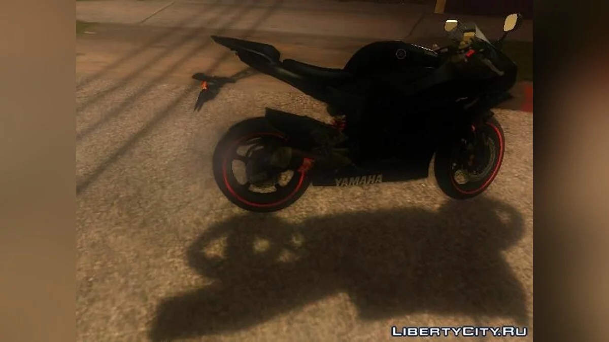 Yamaha R25 Schwarze Edition / GTA San Andreas