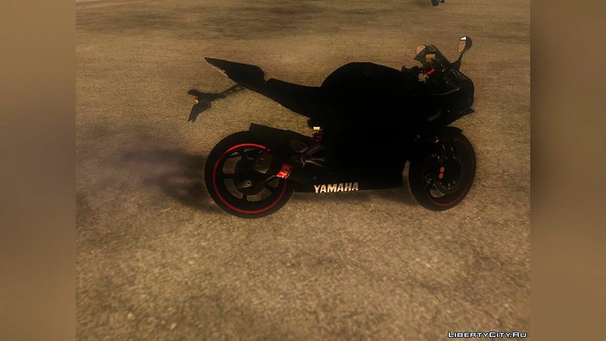 Yamaha R25 Schwarze Edition / GTA San Andreas