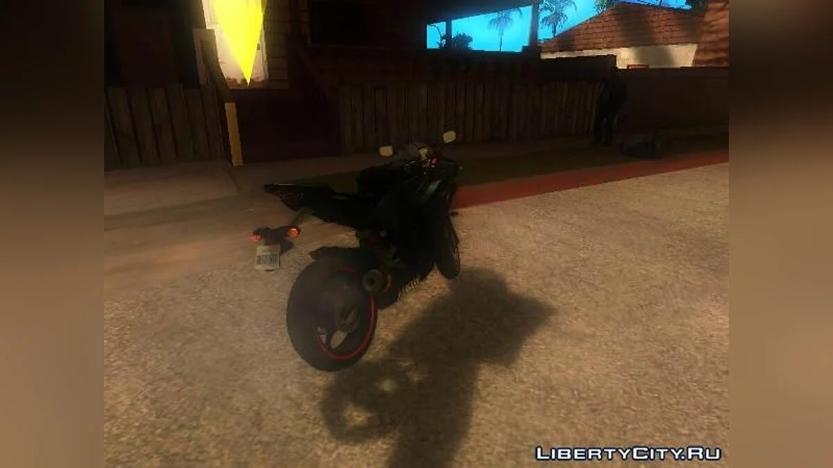 Yamaha R25 Schwarze Edition / GTA San Andreas