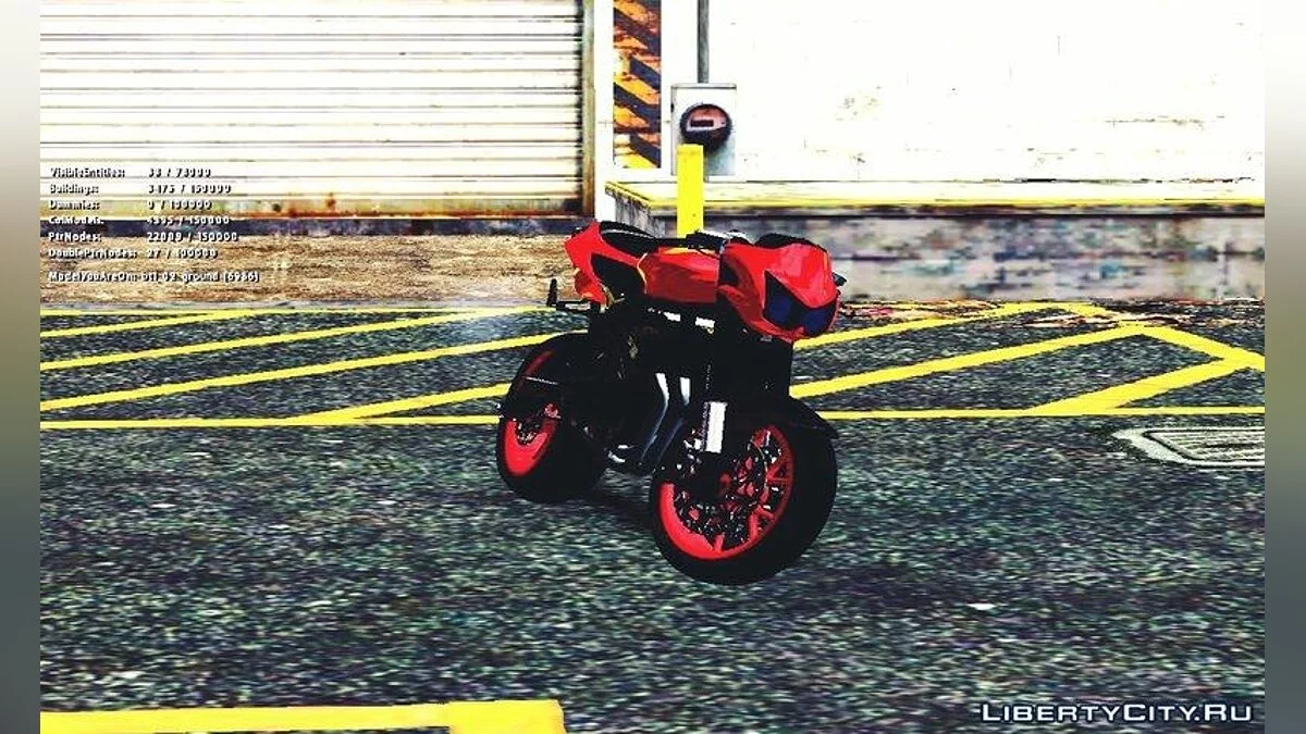 Kawasaki Ninja 250 R Streetrace Naked Bike / GTA San Andreas