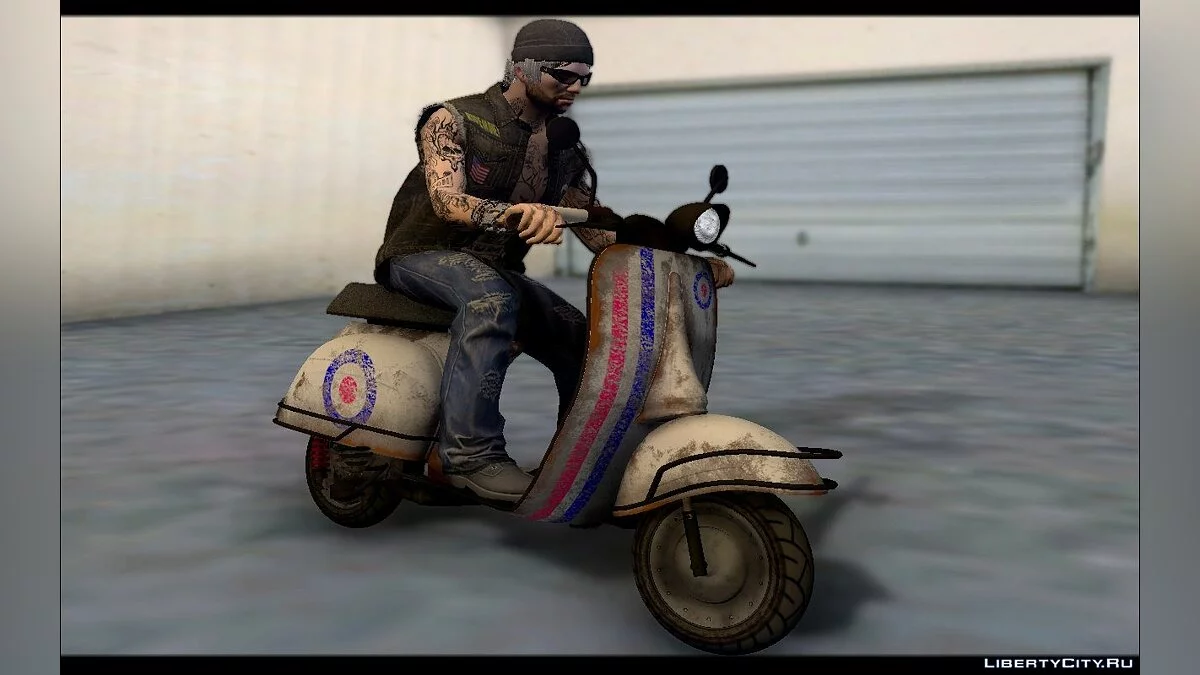 GTA V Pegassi Faggio (DLC Motociclistas) / GTA San Andreas