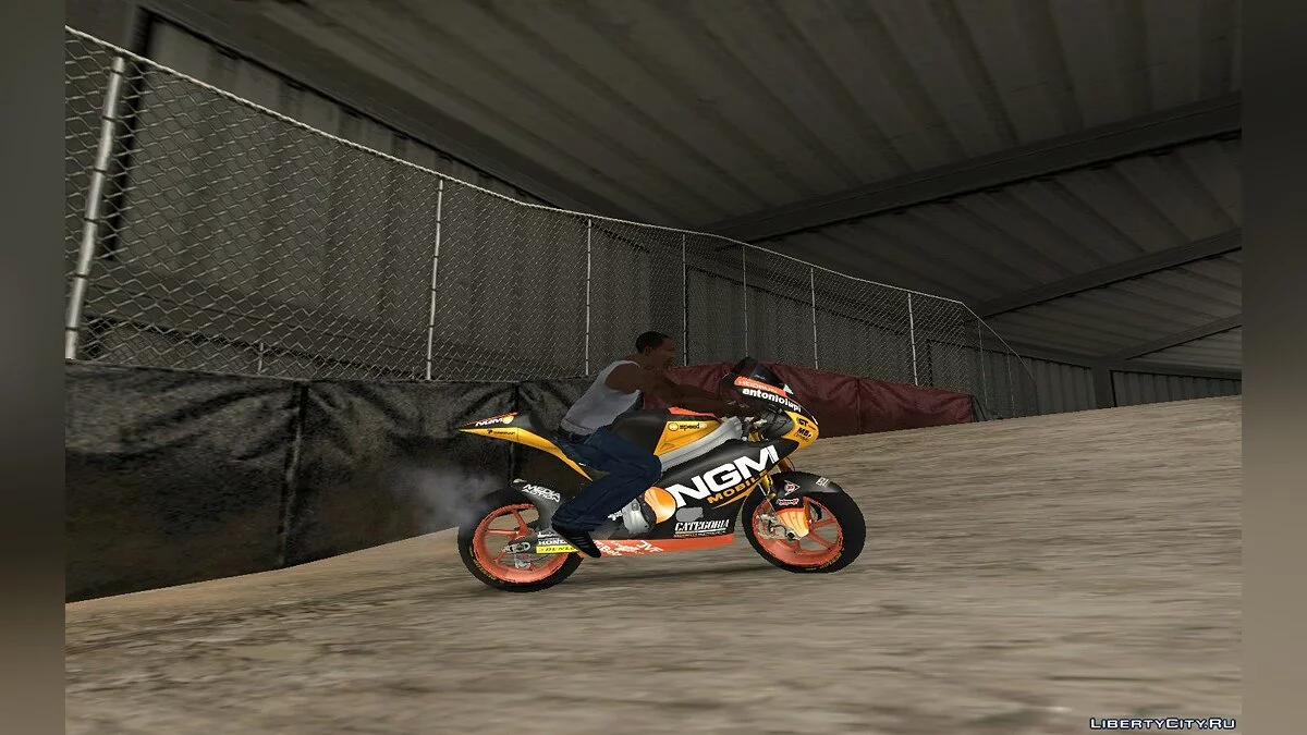 Мотоцикл команди NGM Forward / GTA San Andreas