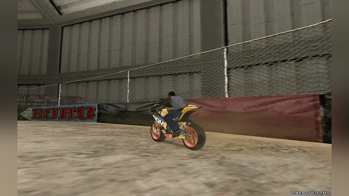 Мотоцикл команди NGM Forward / GTA San Andreas