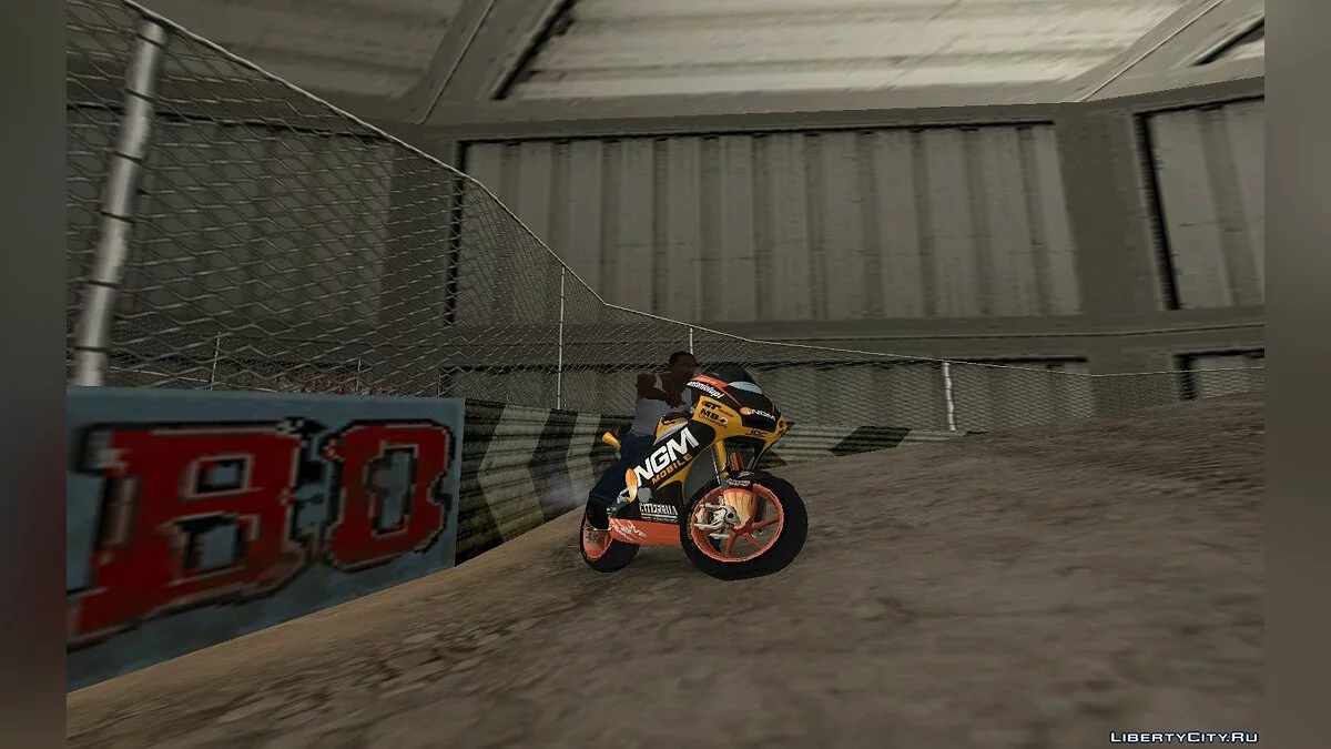 Мотоцикл команди NGM Forward / GTA San Andreas
