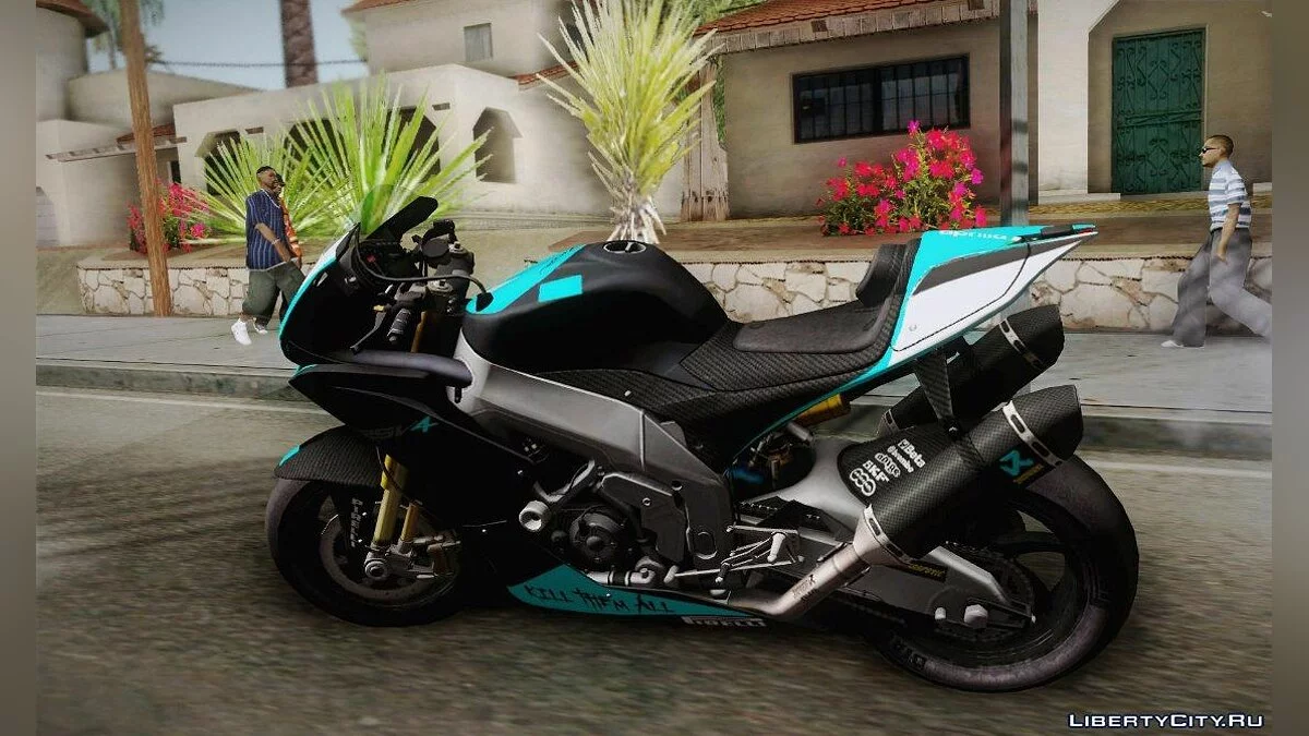 أبريليا RSV-4 إصدار أزرق / جي تي إيه سان أندرياس