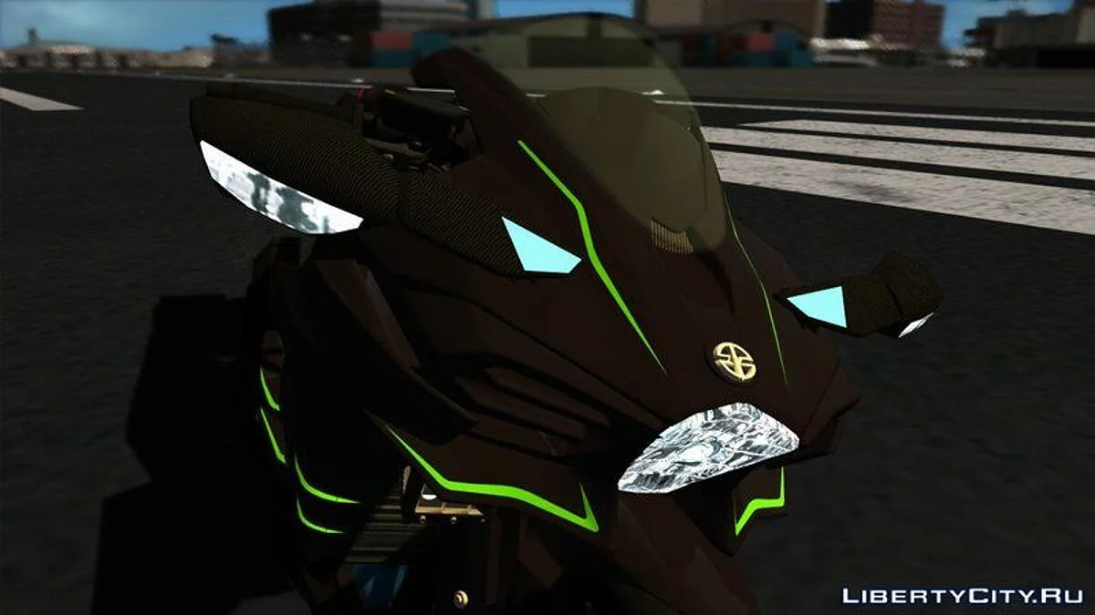 كوازاكي H2 2015 x Z1000 x ديافيل / جي تي إيه سان أندرياس
