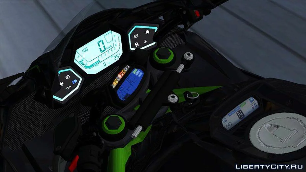 كوازاكي H2 2015 x Z1000 x ديافيل / جي تي إيه سان أندرياس
