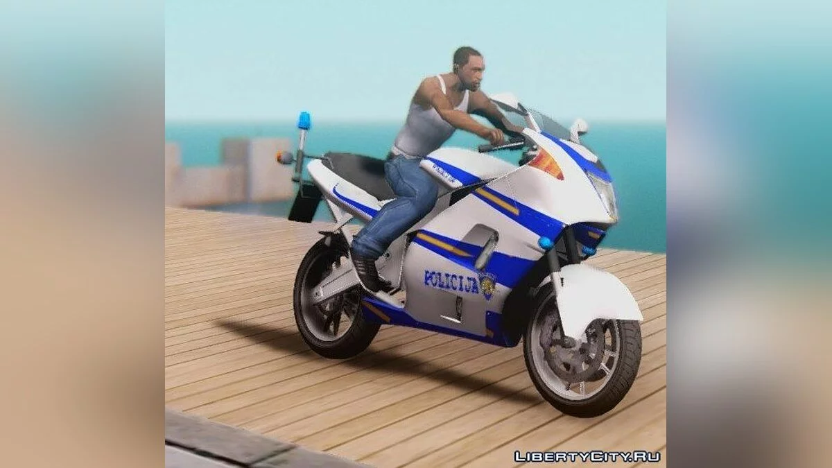 Moto da Polícia Croata / GTA San Andreas