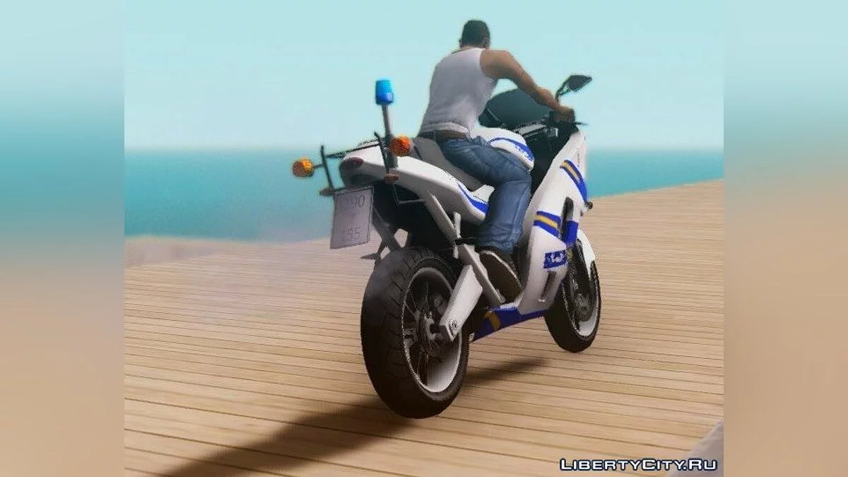 Moto da Polícia Croata / GTA San Andreas