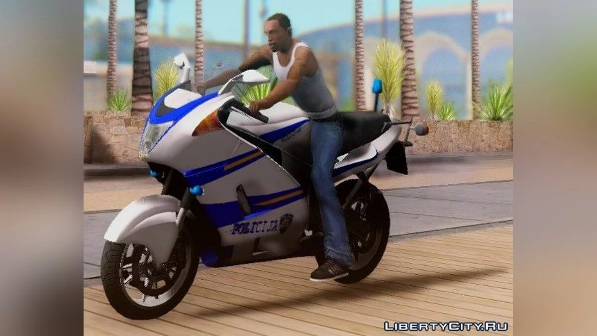 Moto da Polícia Croata / GTA San Andreas