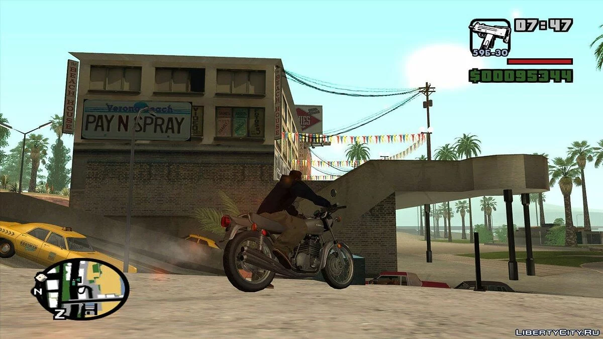 Kawasaki Z1 1975 v1.1 / GTA San Andreas