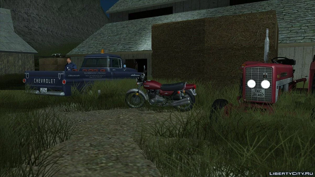 Kawasaki Z1 1975 v1.1 / GTA San Andreas