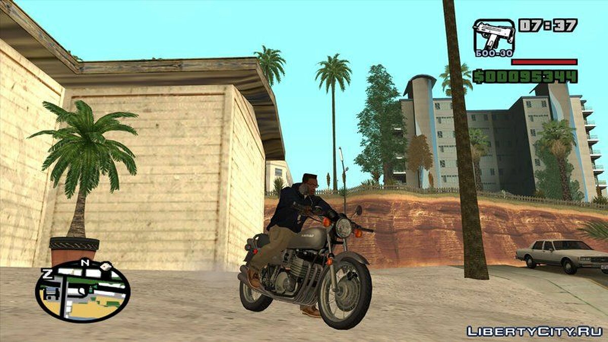 Família MixMods - Moto PCJ-600 original do GTA SA