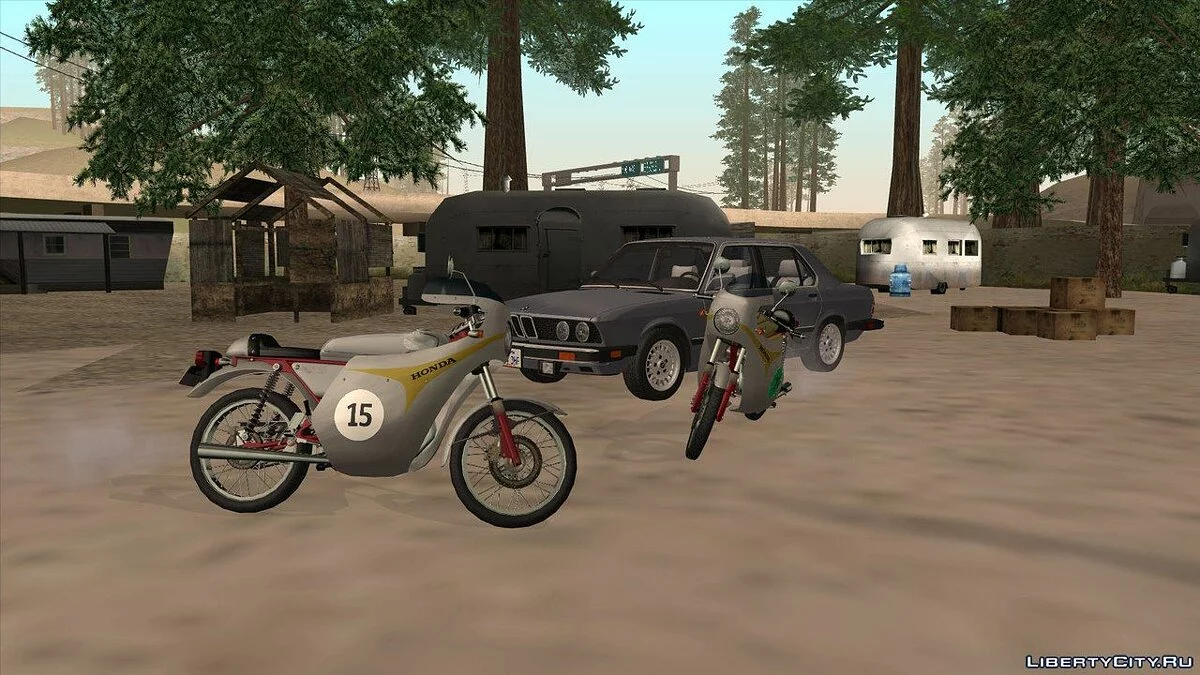Honda Dream 50 (rc142) de 1988 / GTA San Andreas