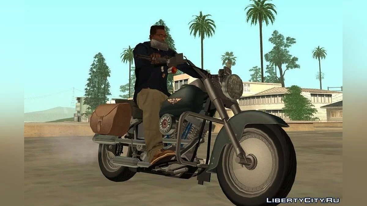 1990年哈雷戴维森FLSTF Fat Boy v1.1 / GTA San Andreas