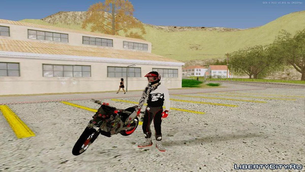 Kawasaki KLX 150 S Supermoto / GTA San Andreas