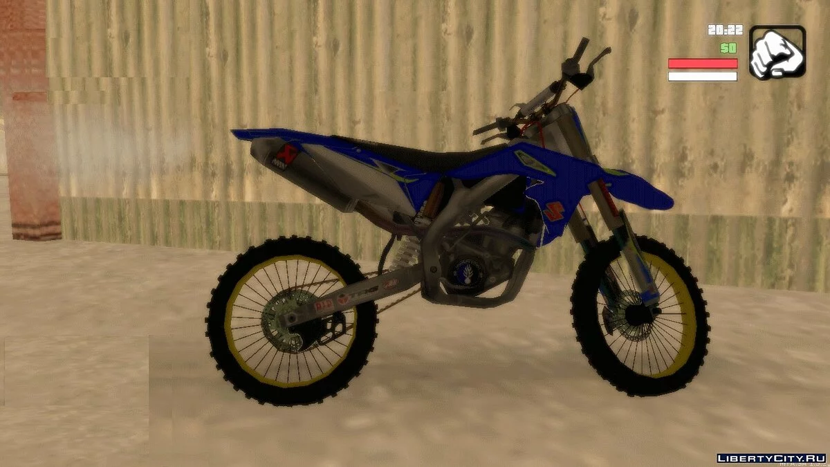 Suzuki RMZ 450 Gendarmerie v0.2 / GTA San Andreas