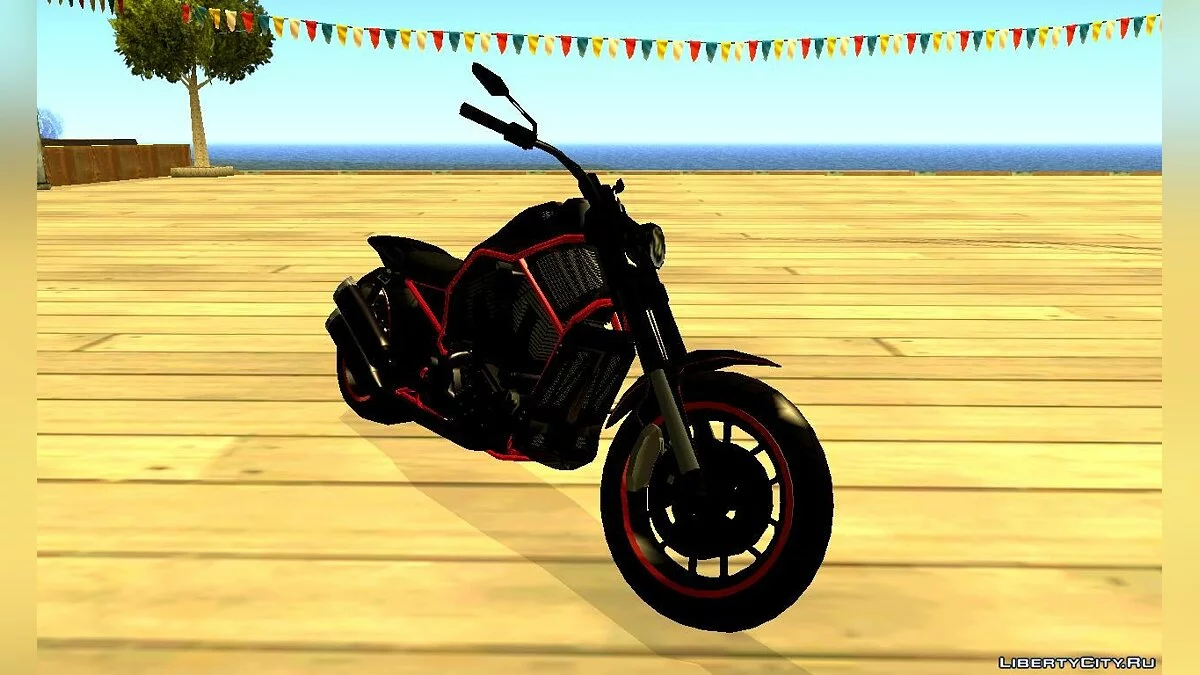 GTA V ويسترن نايت بلايد & V-Rod ستايل / جي تي إيه سان أندرياس