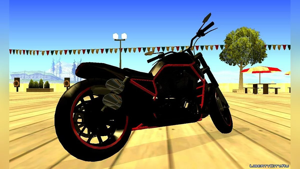 GTA V ويسترن نايت بلايد & V-Rod ستايل / جي تي إيه سان أندرياس