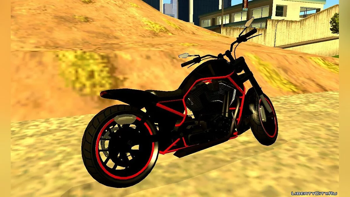 GTA V ويسترن نايت بلايد & V-Rod ستايل / جي تي إيه سان أندرياس
