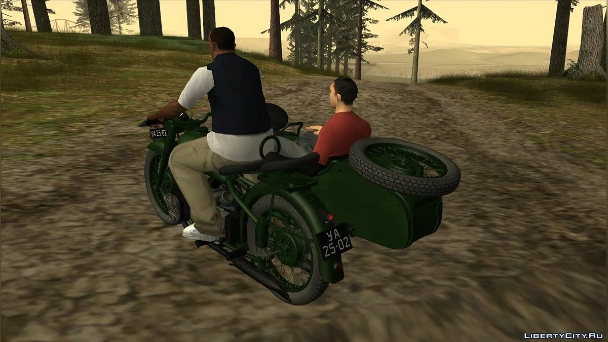 1941 M-72 mit Beiwagen / GTA San Andreas