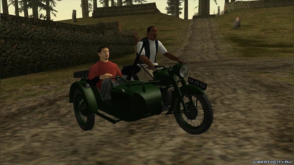 1941 M-72 mit Beiwagen / GTA San Andreas