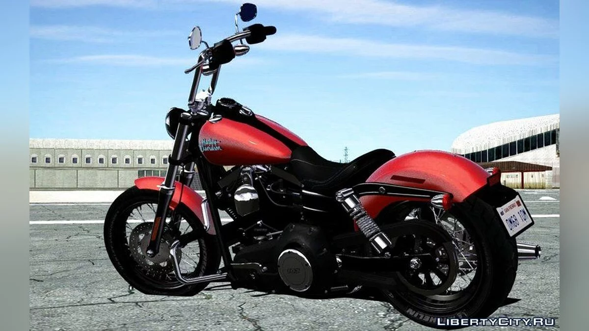 Harley-Davidson FXDB - Dyna Street Bob 2017 / GTA San Andreas