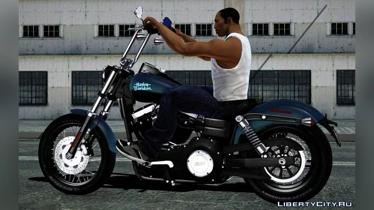 Harley-Davidson FXDB - Dyna Street Bob 2017 / GTA San Andreas
