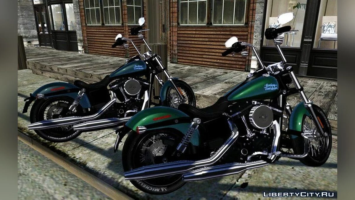 Harley-Davidson FXDB - Dyna Street Bob 2017 / GTA San Andreas