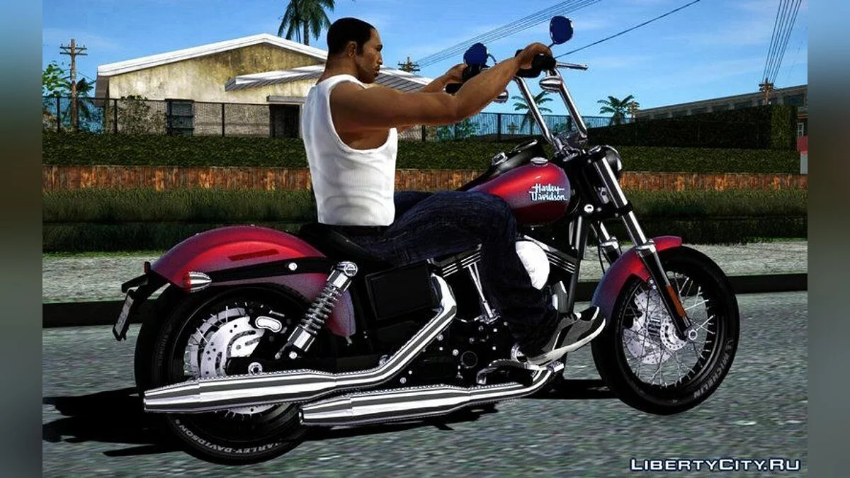 Harley-Davidson FXDB - Dyna Street Bob 2017 / GTA San Andreas