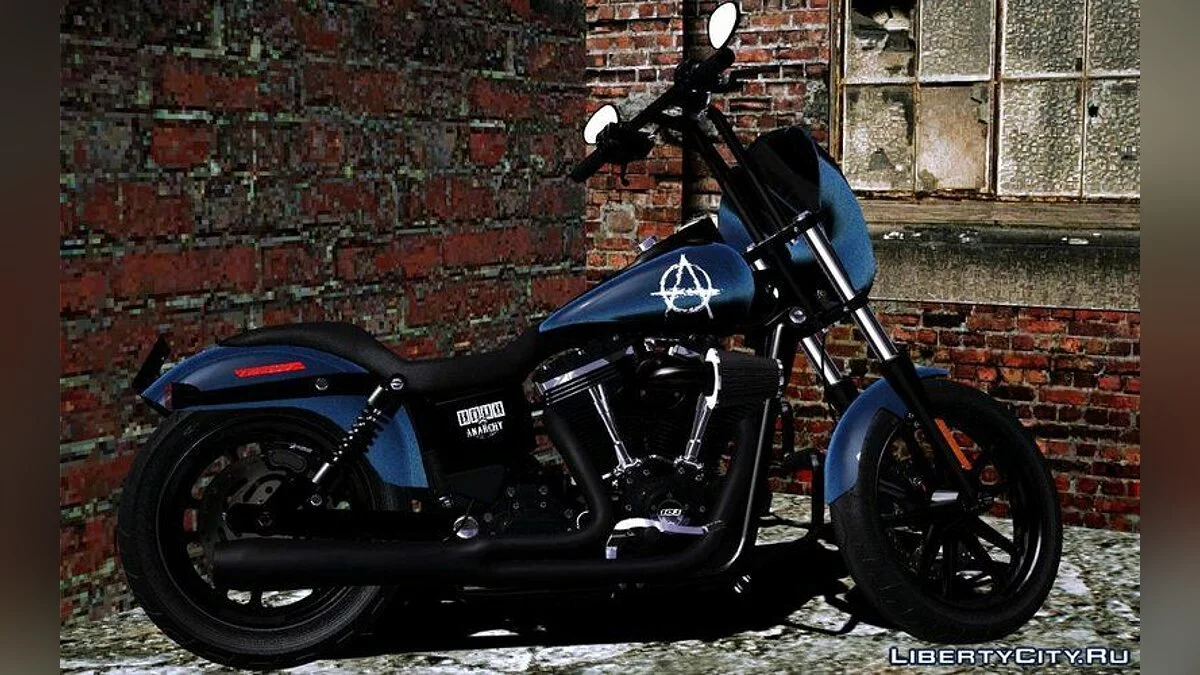 Harley-Davidson Street Bob - Motorcycle from the Series "Sons of Anarchy" / GTA San Andreas