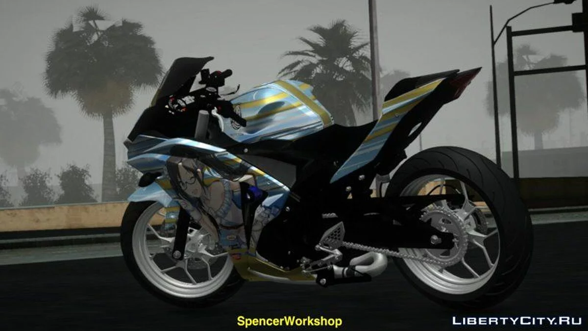 Yamaha R25 Mitsumine Itasha / GTA San Andreas