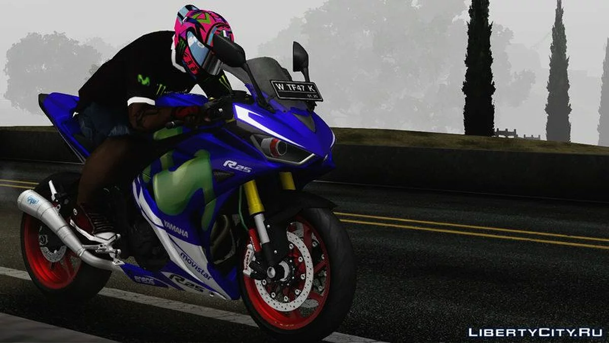 2017 YZF-R25 / جي تي إيه سان أندرياس