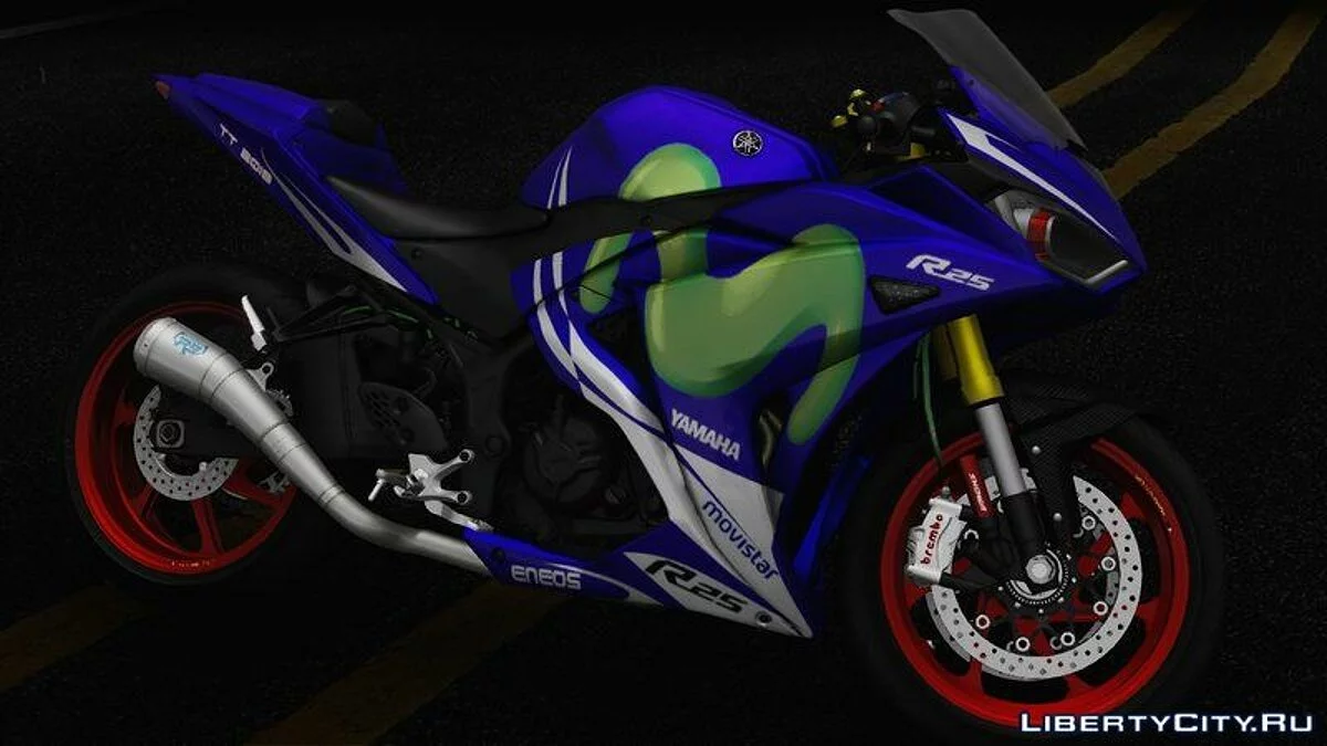 2017 YZF-R25 / جي تي إيه سان أندرياس