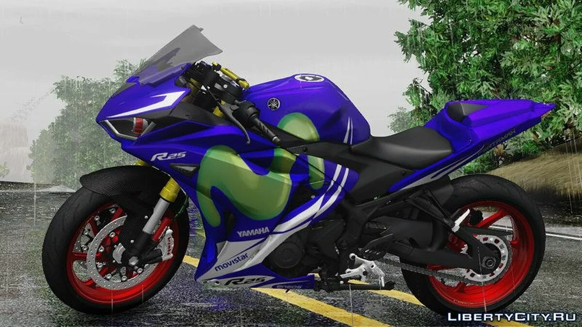 2017 YZF-R25 / جي تي إيه سان أندرياس