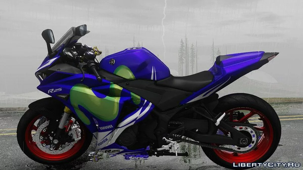 2017 YZF-R25 / جي تي إيه سان أندرياس